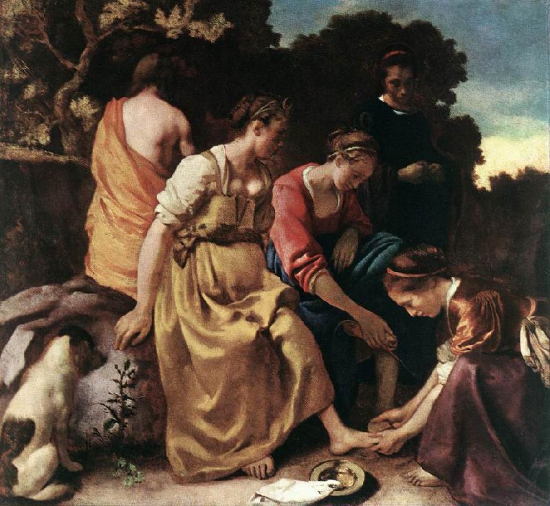 Jan Vermeer Diana and her Companions